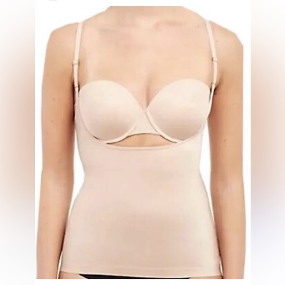 SPANX Other - NWT SPANX suit your fancy, open, bust, Cami, champagne, beige.